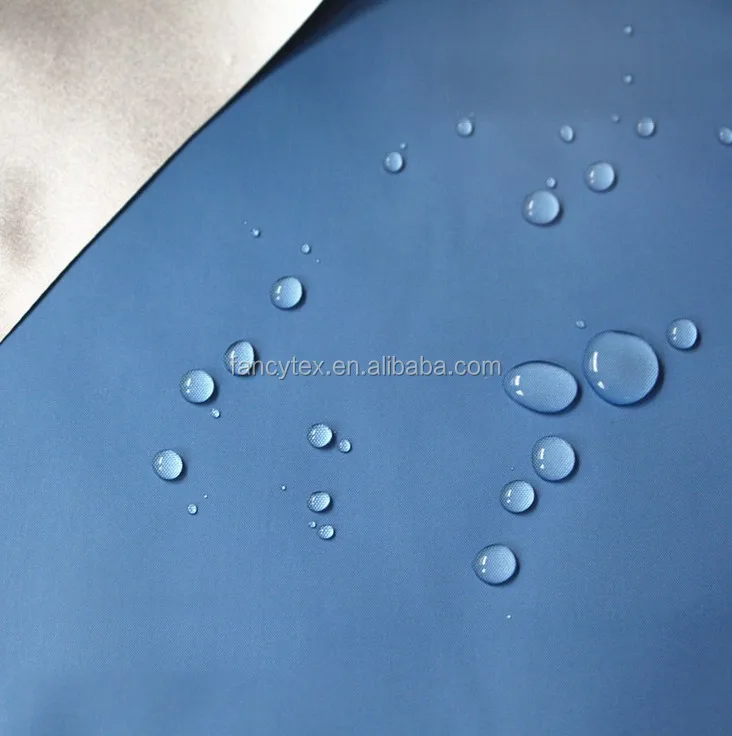 
190T 210T polyester taffeta 170T silver coated car cover fabric taffeta waterproof 