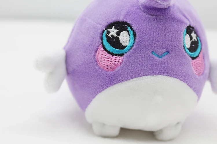 Round shape memory foam filling stuffed animal unicorn plush toys for relaxing