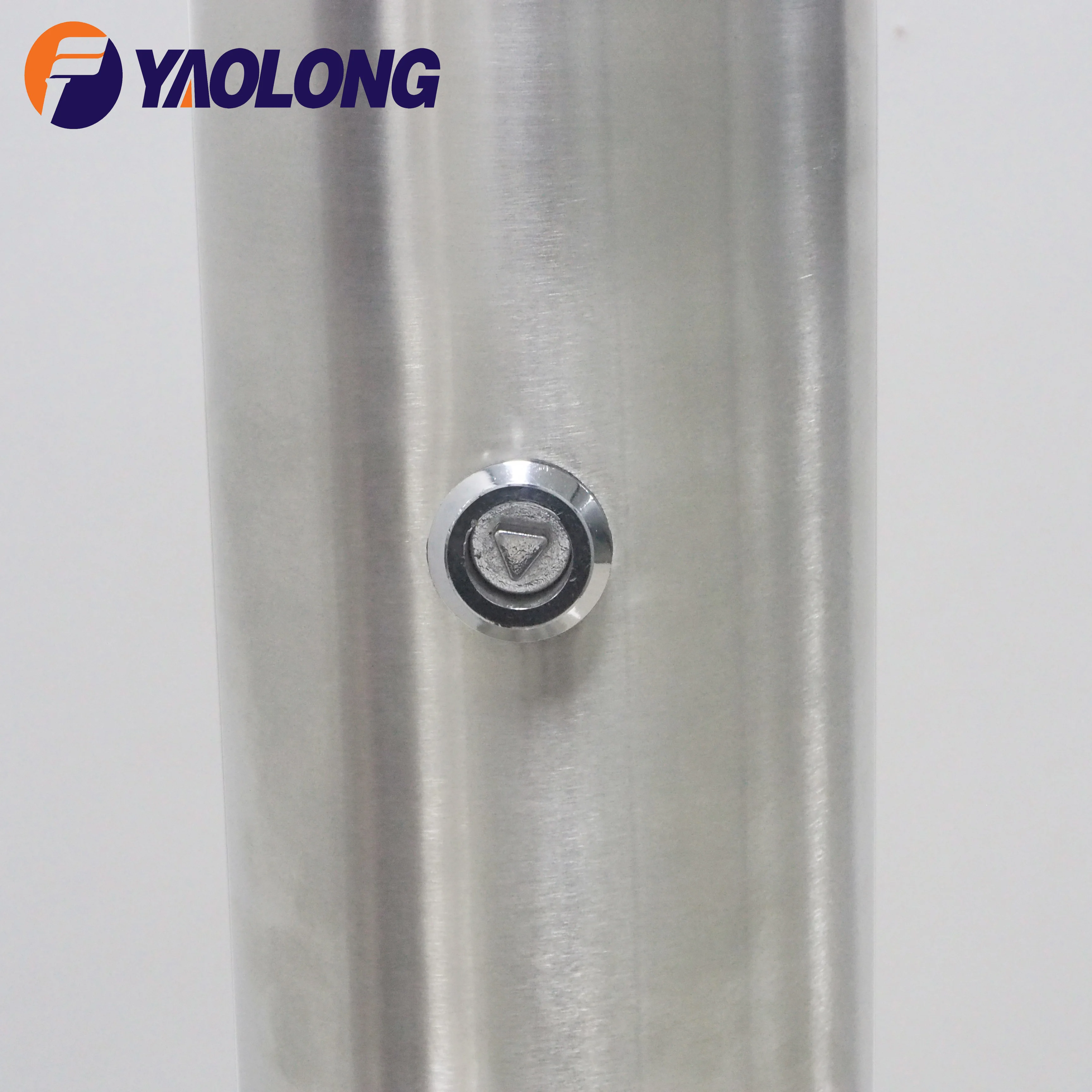 Stainless steel car parking blocker 80cm decorative removable bollards