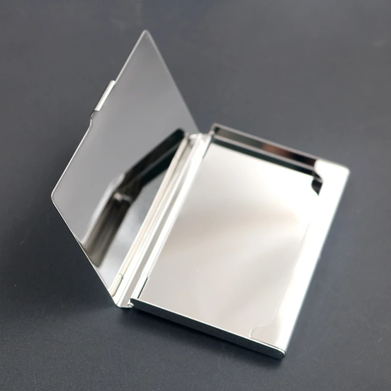 
Custom logo stainless steel business card holder case in high quality 