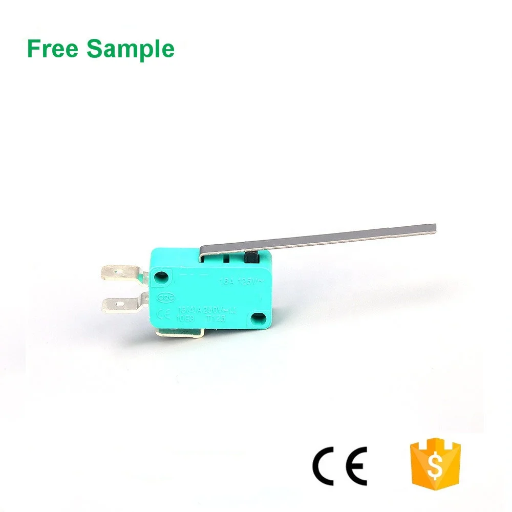 3Pins MS4-16T Micro Switch With RESET Button 1NO1NC