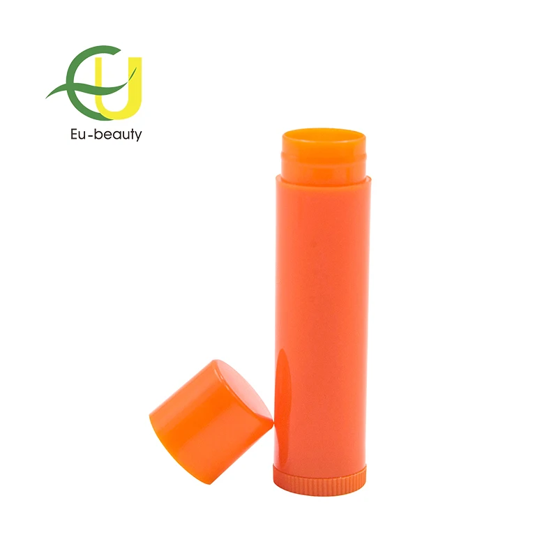 
Plastic cute lip balm container, 5g container for lip balm 