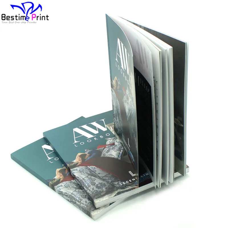 Non Toxic Ink Custom Book Printing Section Sewn Book Softback Book