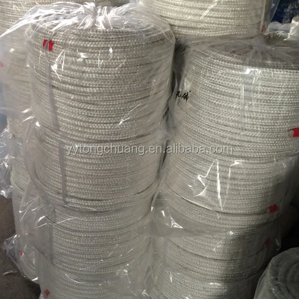 Tongchuang Fiber Glass Braided Square Rope for Industrial Oven Gasket