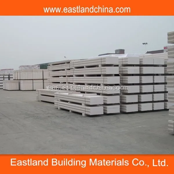 Precast Concrete AAC Floor Slabs Solid Wall Panel
