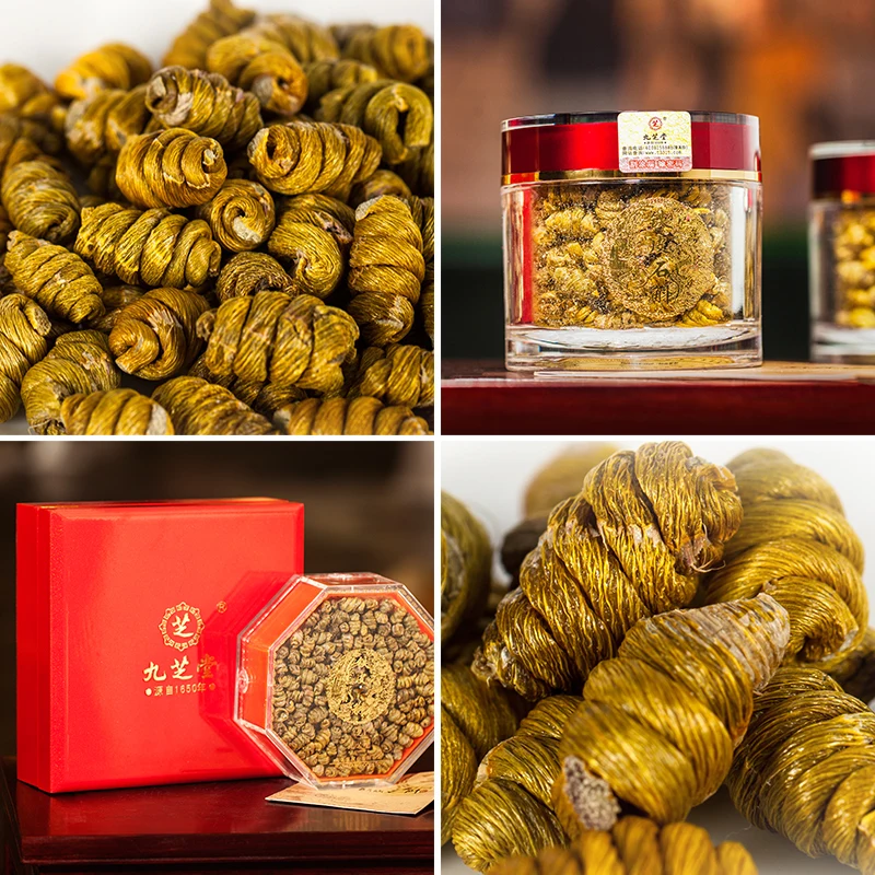 
Jiuzhitang Precious Chinese Herb Medicine Pure Wild Dendrobium Officinale Dendrobium Candidum Sekkoku 