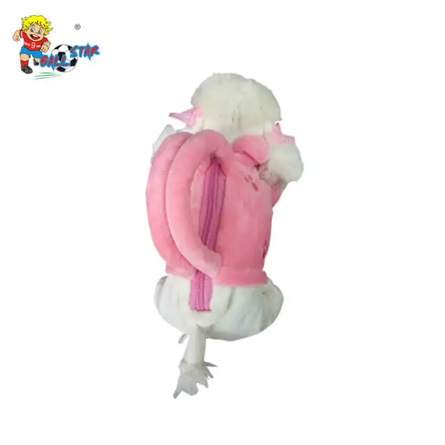Hot sale pink plush stuffed animal toy dog set
