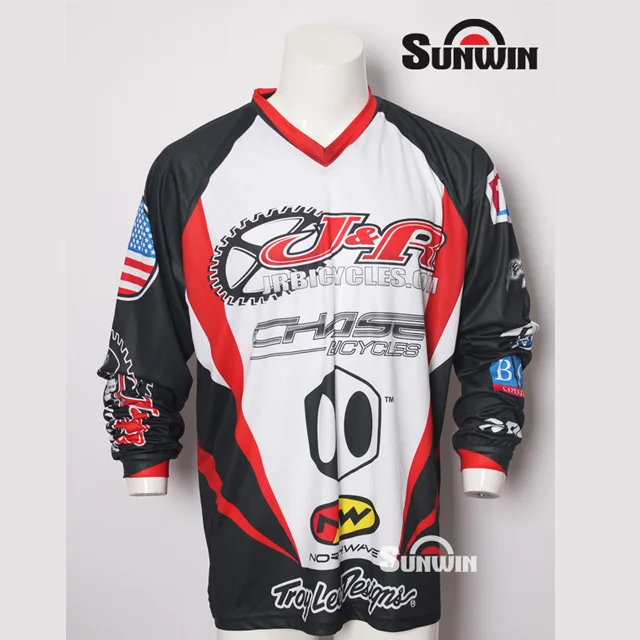 Custom motorcycle clothing, motorcycle racing suits race crew shirts