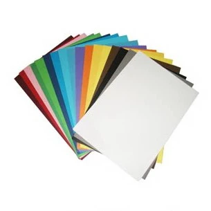 
High quality FSC 80gsm 120gsm construction color paper A4 size assorted color paper for hand craft 