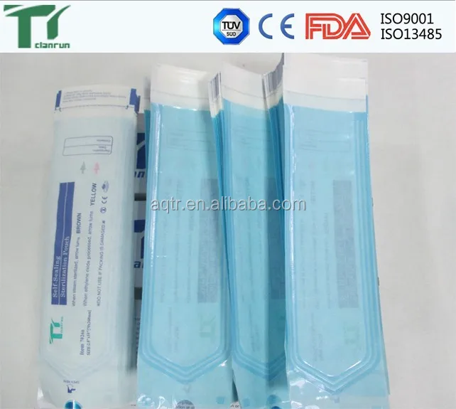 
Sterile Self Adhesive Bags for Surgical Glove And Scissors 