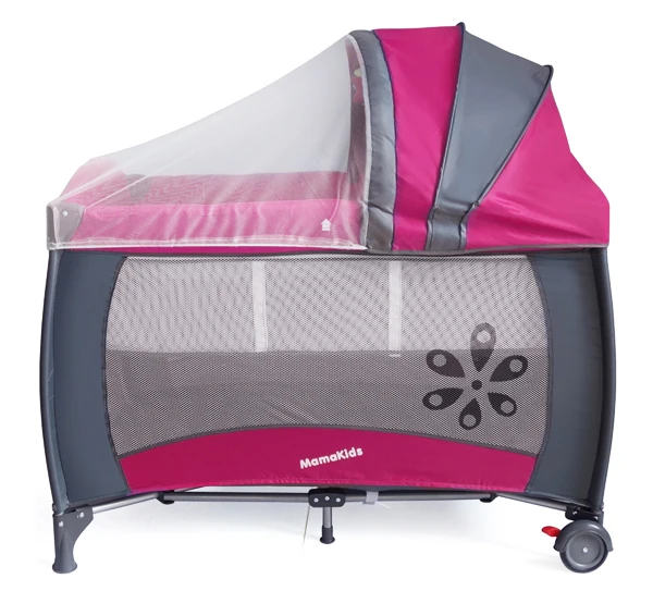 folding square foldable baby bed cot baby bed crib