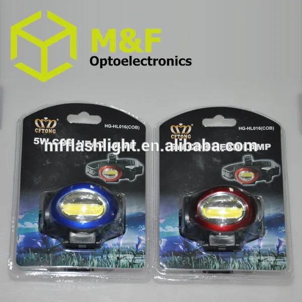 Light weight 3AAA battery operated high power led headlamp