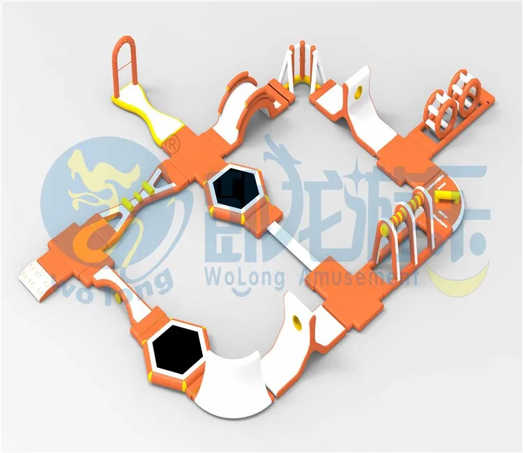
Water Park Sports Inflatable Water Floating Bridge 