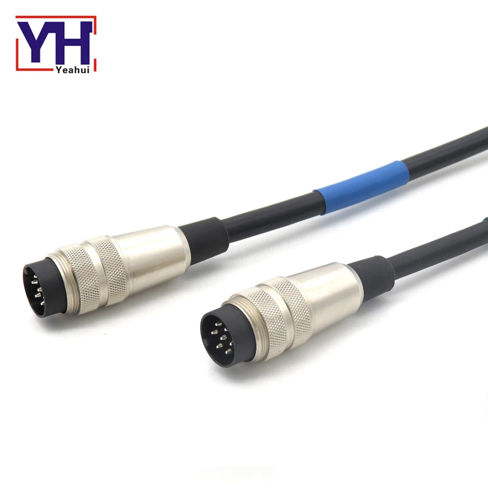 OEM и ODM литья сборки водонепроницаемый Ip67 Ip68 M12 8-контактный разъем с проводом