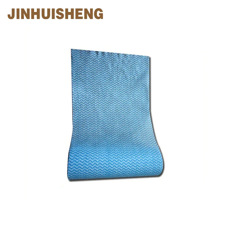 Good water-absorbing printed spunlace nonwoven  fabric cleaning wipes