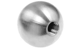 steel ball with hole