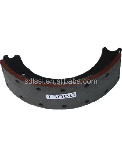 Factory Direct Sales Trailer Axle 1308 Truck Brake Shoe Lining Pads For Trucks
