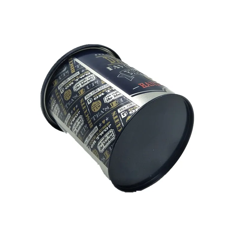 Жестяная коробка для печенья, металлическая упаковочная коробка для печенья, жестяная банка для еды