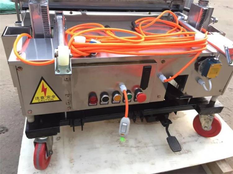 Cement wall rendering machine/plastering cement wall machine automatic