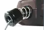 Industrial wire rope retractable safety lifeline