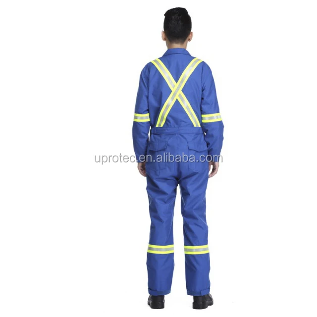 Nomex flame retardant high visibility fire retardant mine safety workwear clothing coveralls