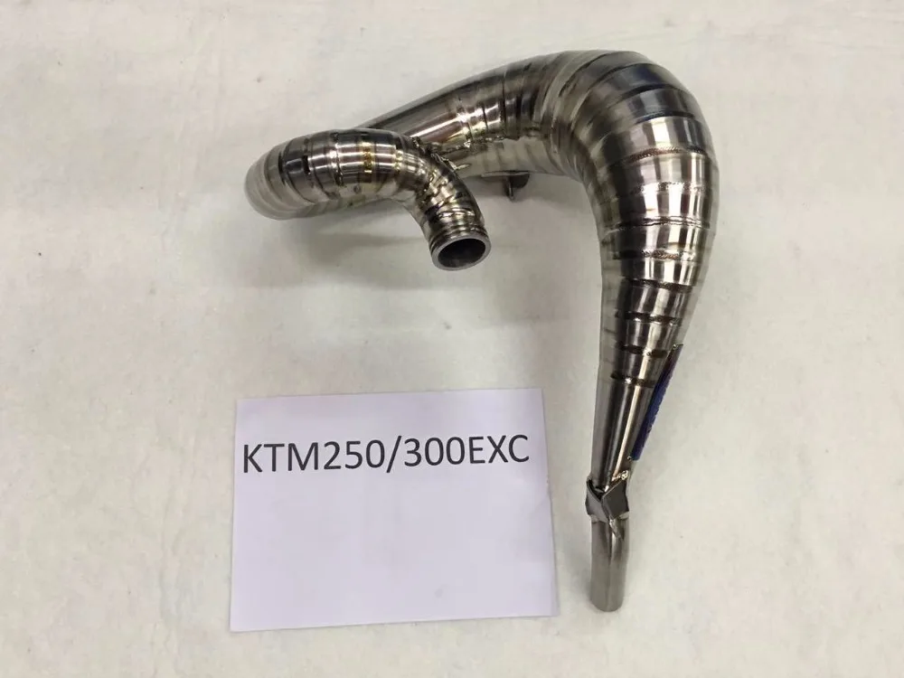 KTM250/300 EXC Motorcycle Titanium Exhaust Pipe system parts