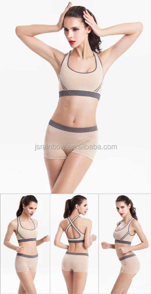 Women Sexy Yoga bra Gym bra Seamless Stretchy spandex Sports Bra Wholesale