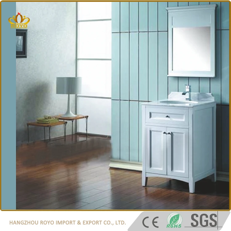 Hangzhou glass sink bathroom mirror cabinets mdf