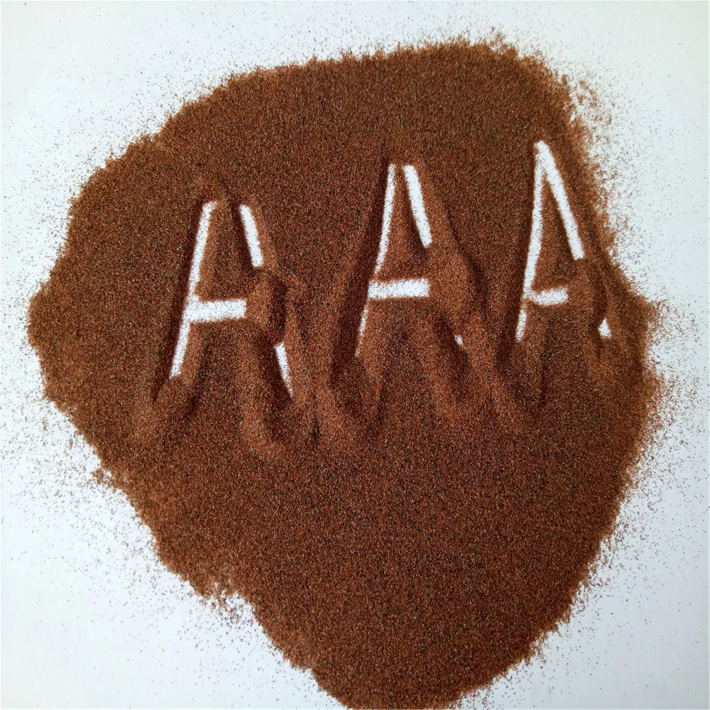 LM garnet sand price high quality 80 mesh garnet abrasive river sand cutting steel