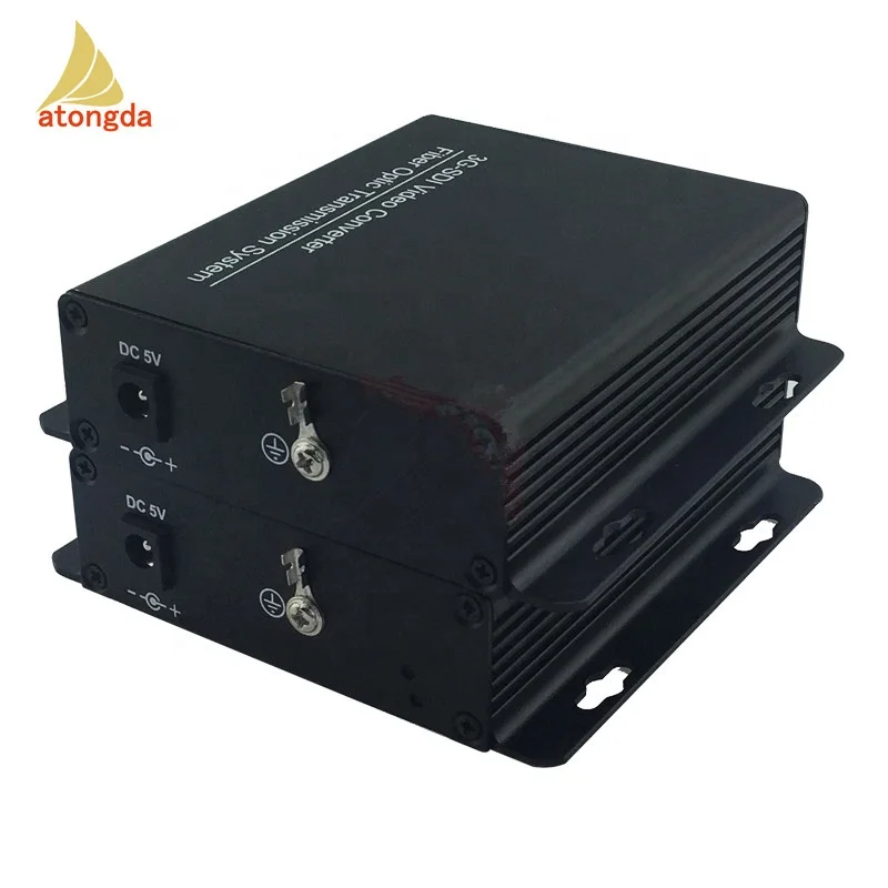 HD 3G SDI to Fiber optical Video converter 20KM fiber transmitter