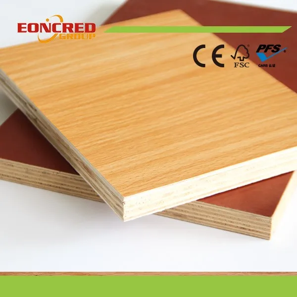 18mm thick mdf board/white laminated melamine mdf board/wood poster board laminate