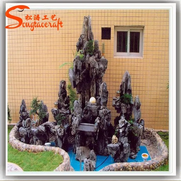 Искусственное стекло, украшение для дома, водопад, искусственная скала, водопад