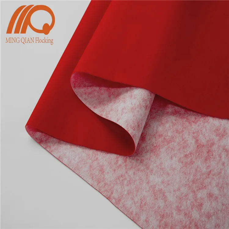 
 Красный цвет стекались обивочные ткани для ювелирных изделий внутри  