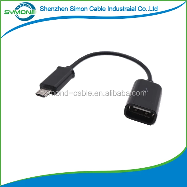 High Quality Cheap Price Data Cable  Micro USB OTG Cable for usb flash drive,mp3,mobile phone,keyboard