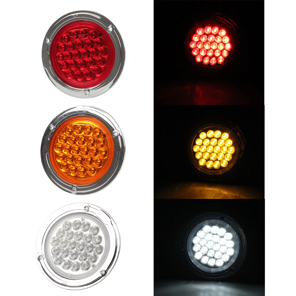
High Quality Truck Led Tail Light/Trailer Circular Round Led Work Light/Auto Led Light 