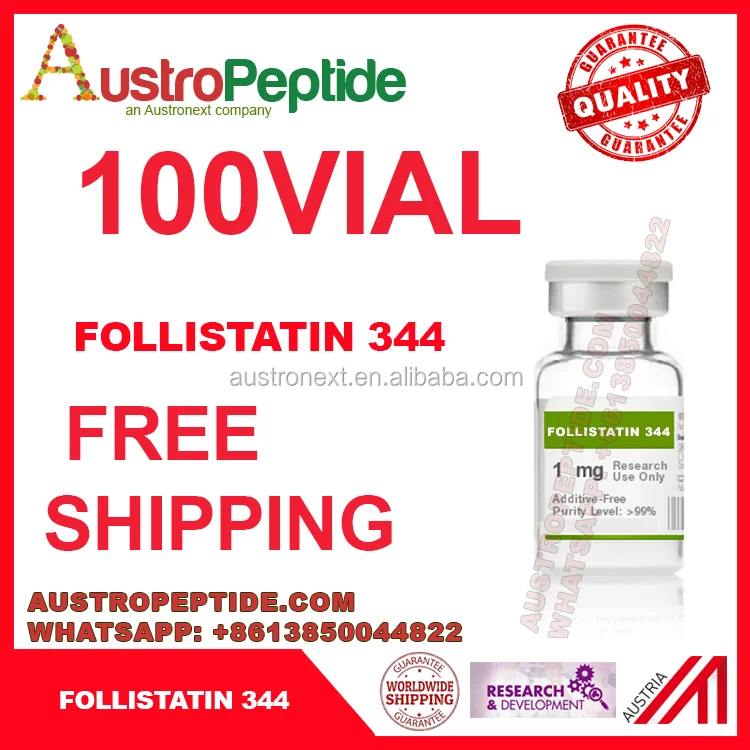 
Ace031 99% Purity Weight Loss Peptide AUSTROPEPTIDE ACVR2B peptide 10mg ACE 031 1mg ACE-031 5mg 