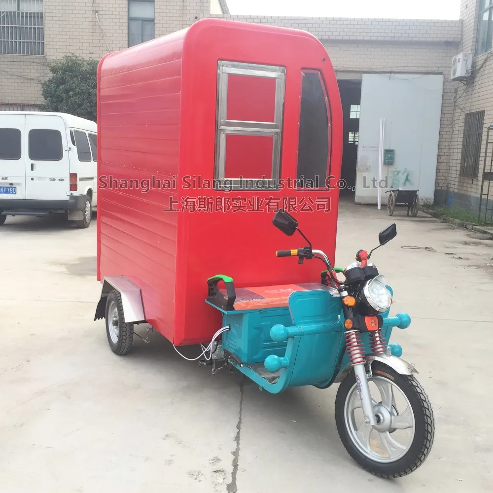 motorized food cart food tricycle cart for sale