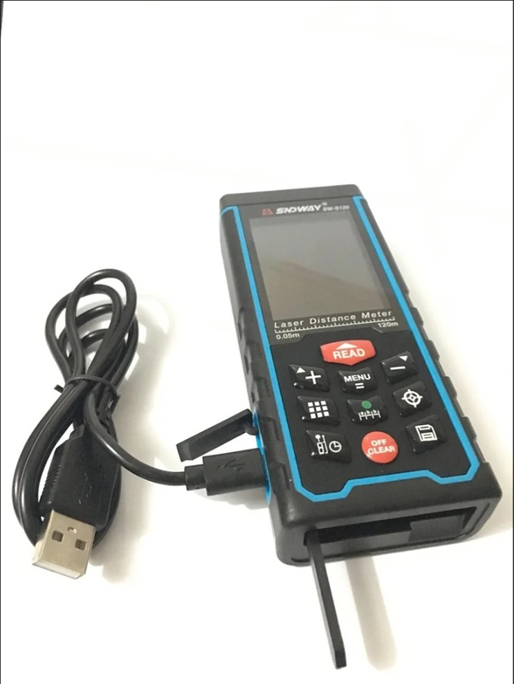
Laser Distance Meter SWE120 Portable Laser Rangefinder 120M SNDWAY Laser Distance Measuring Instrument with Camera Poem Factory 