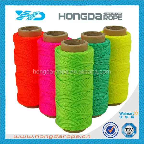 #18 nylon fishing line 8-strand twisted nylon fluorescent braided & twisted mason line