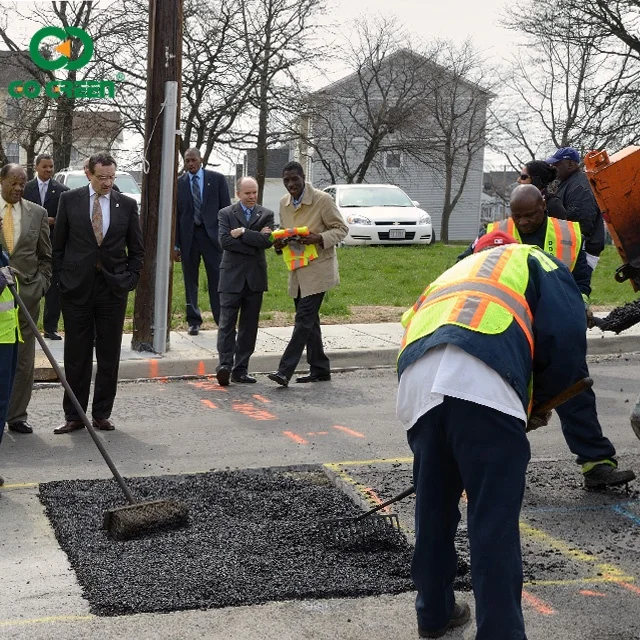 Go Green cold Mix Asphalt Supplier cold Asphalt in bag Cold Mix road repair