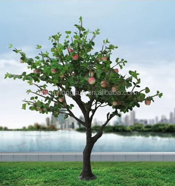 Lsws15120805 оптовая продажа Новый стиль искусственные открытых яблоня для сада