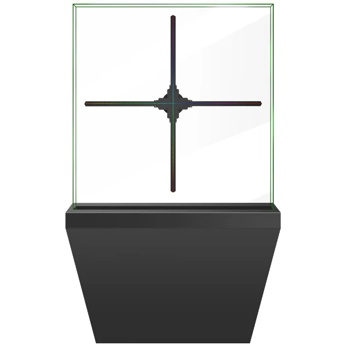 
1024*1024 1 meter 100cm APP Cloud control Most User-Friendly 3d LED display fan 