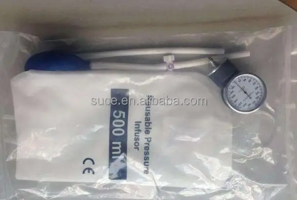 Disposable medical Pressure infusion bag/Pressure infuser bag
