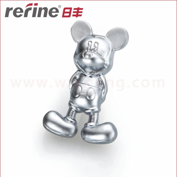 
Cute decorative mickey mouse drawer knobs for kids / dresser wardrobe cabinet knobs 