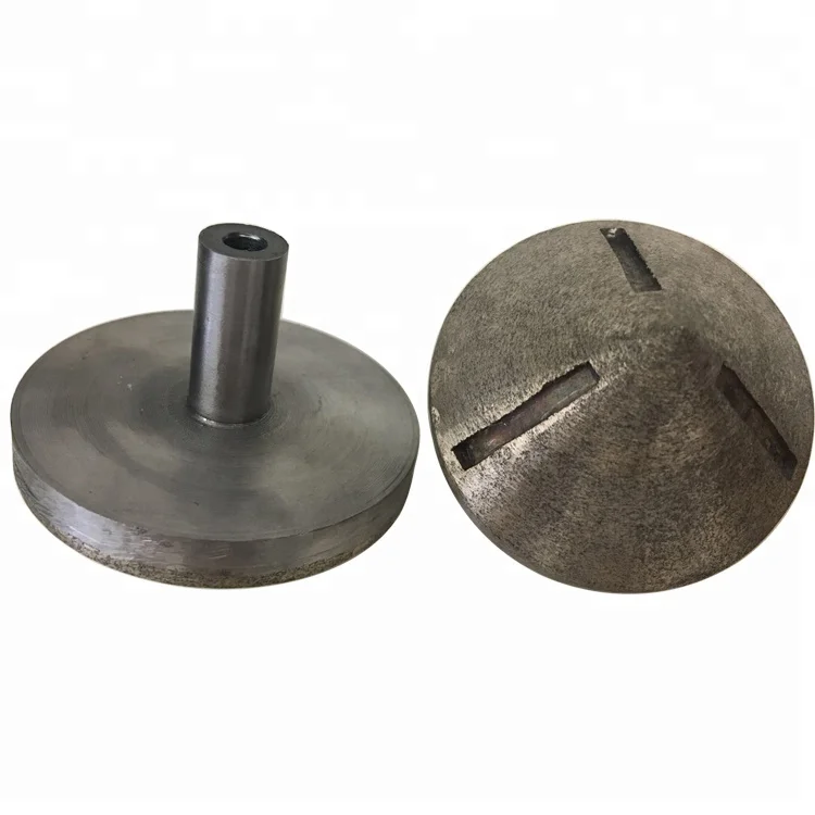 China Manufacturer custom made Diamond glass grinding head with slot