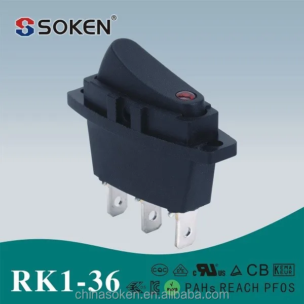 Soken вкл выкл 250 В 15a T100 CQC TUV утверждено dot маслонаполненных радиаторов перекидной переключатель