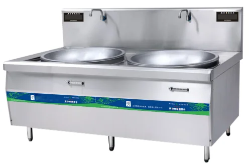 Commercial Restaurant Hotel Kitchen Equipment Stainless Steel Big Induction Cooker