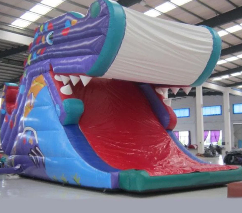 40x25x30 Commercial Inflatable Dinosaur SLIDER Trampoline Amusement