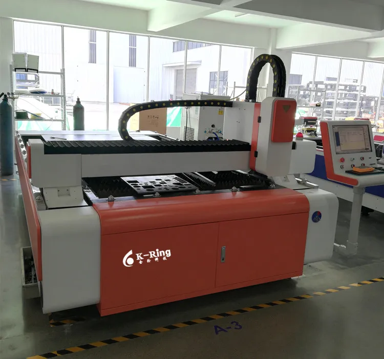 KRING Metal Cutting Stainless Steel 300w 500w Fiber Laser Cutting Machine Price