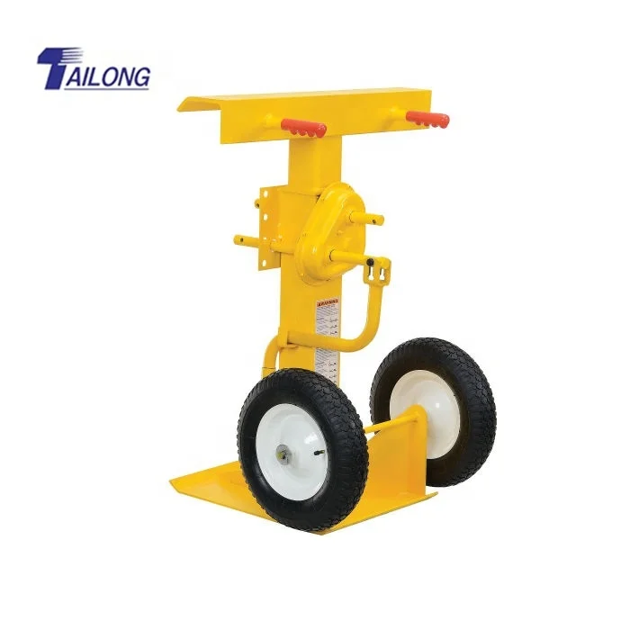 TSJ009 New Design Trailer Stabilizer Jack, Capacity 10,000lb. 41~55in. Service Range/Hand Crank Trailer Jack Stand